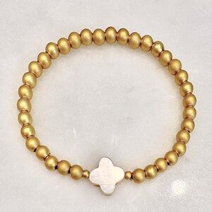 18kt gold electroplated bracelet